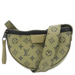 LOUIS VUITTON Moon Monogram Coated Canvas Crossbody Bag Green Khaki