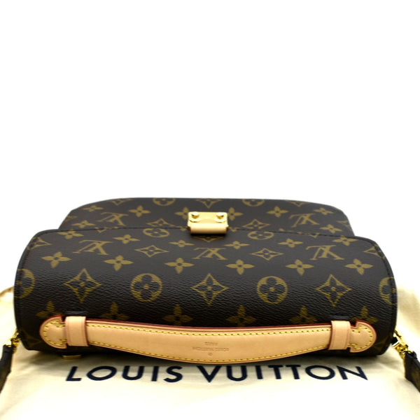 LOUIS VUITTON Metis Pochette Monogram Canvas Crossbody Bag Brown