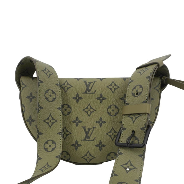 LOUIS VUITTON Moon Monogram Coated Canvas Crossbody Bag Green Khaki