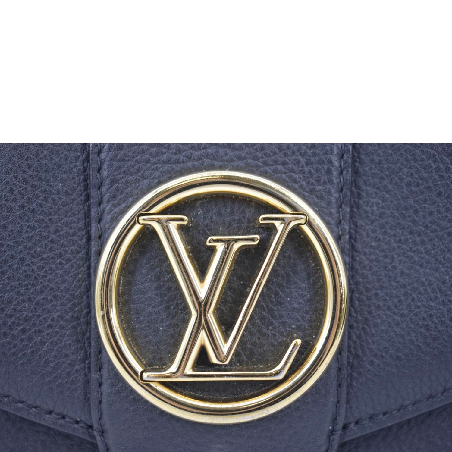 Louis Vuitton LV Pont 9 Soft Calfskin Leather Shoulder Bag