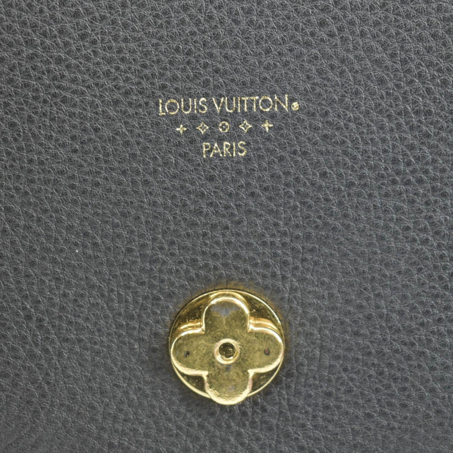 Louis Vuitton LV Pont 9 Soft MM Handbag with Gold Color Hardware
