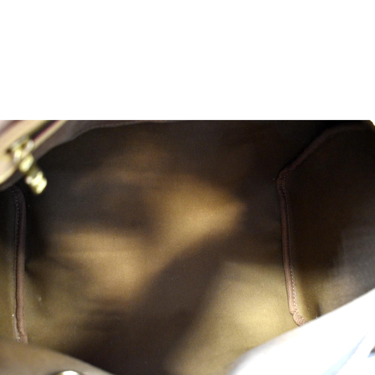 Speedy leather handbag Louis Vuitton Brown in Leather - 31163473
