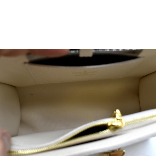 LOUIS VUITTON Twist PM Epi Leather Crossbody Bag Beige