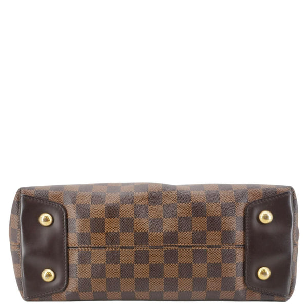 LOUIS VUITTON Duomo Damier Ebene Hobo Bag Brown