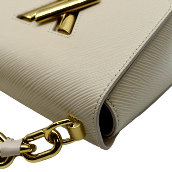 LOUIS VUITTON Twist PM Epi Leather Crossbody Bag Beige