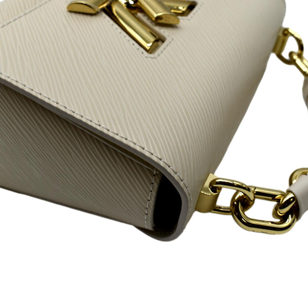 LOUIS VUITTON Twist PM Epi Leather Crossbody Bag Beige