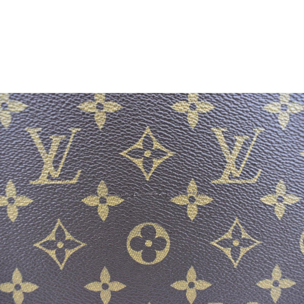 LOUIS VUITTON Horizon 55 Monogram Canvas Rolling Suitcase Brown