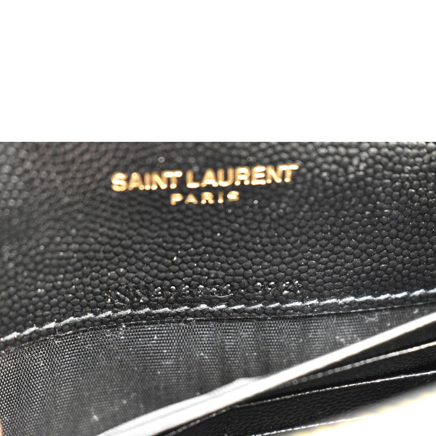 Yves Saint Laurent Small Monogramme Satchel Black Matelasse