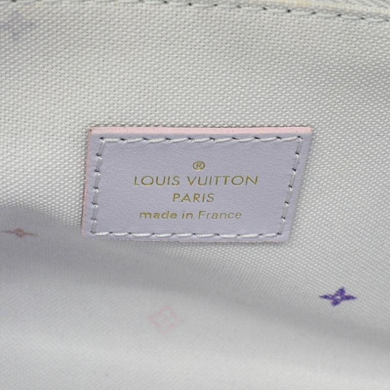 Louis Vuitton Pochette Cosmetique Sunrise Pastel in Coated Canvas