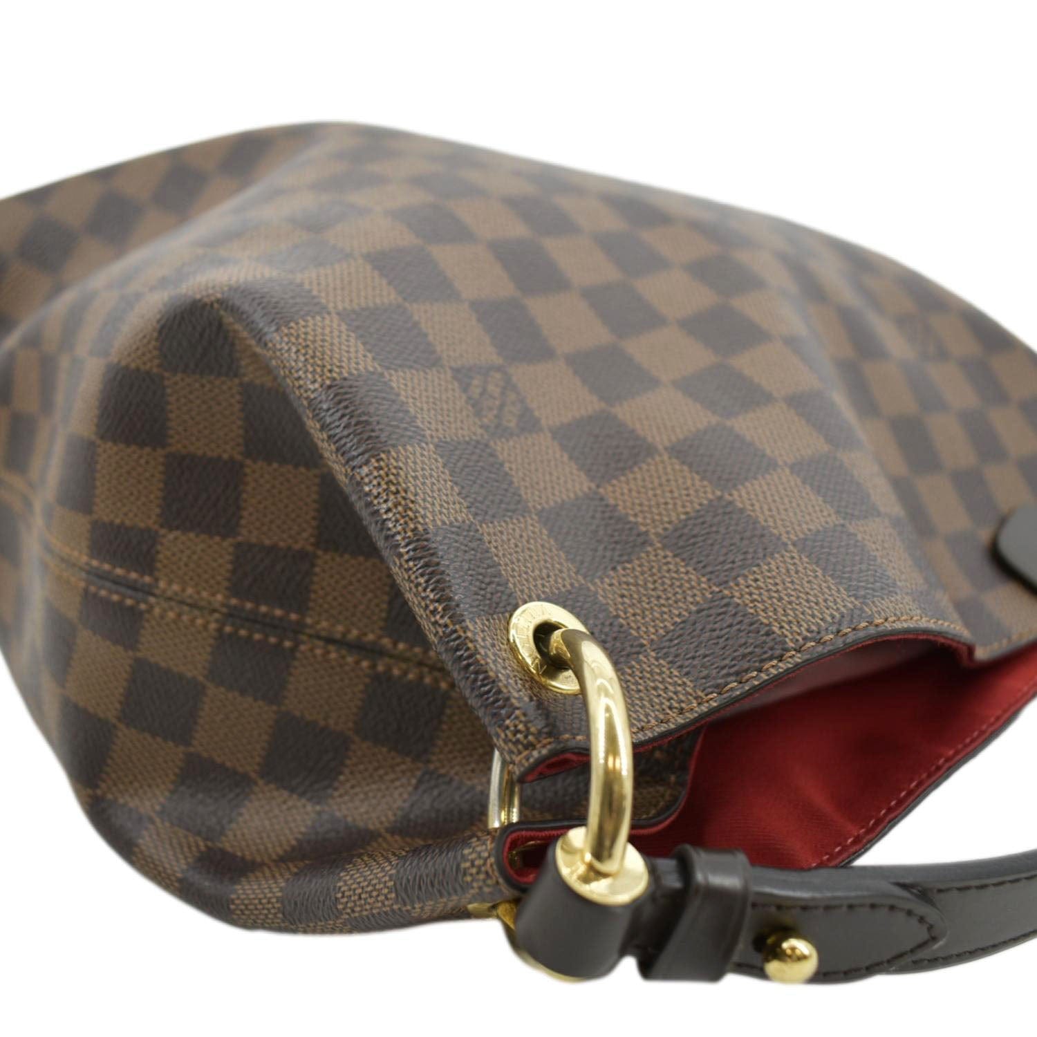 Louis Vuitton Graceful Handbag Damier MM Brown