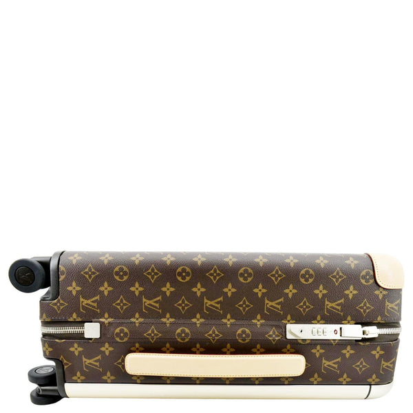 LOUIS VUITTON Horizon 55 Monogram Canvas Rolling Suitcase Brown