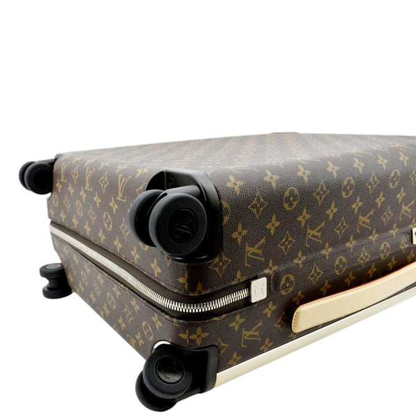 LOUIS VUITTON Horizon 55 Monogram Canvas Rolling Suitcase Brown