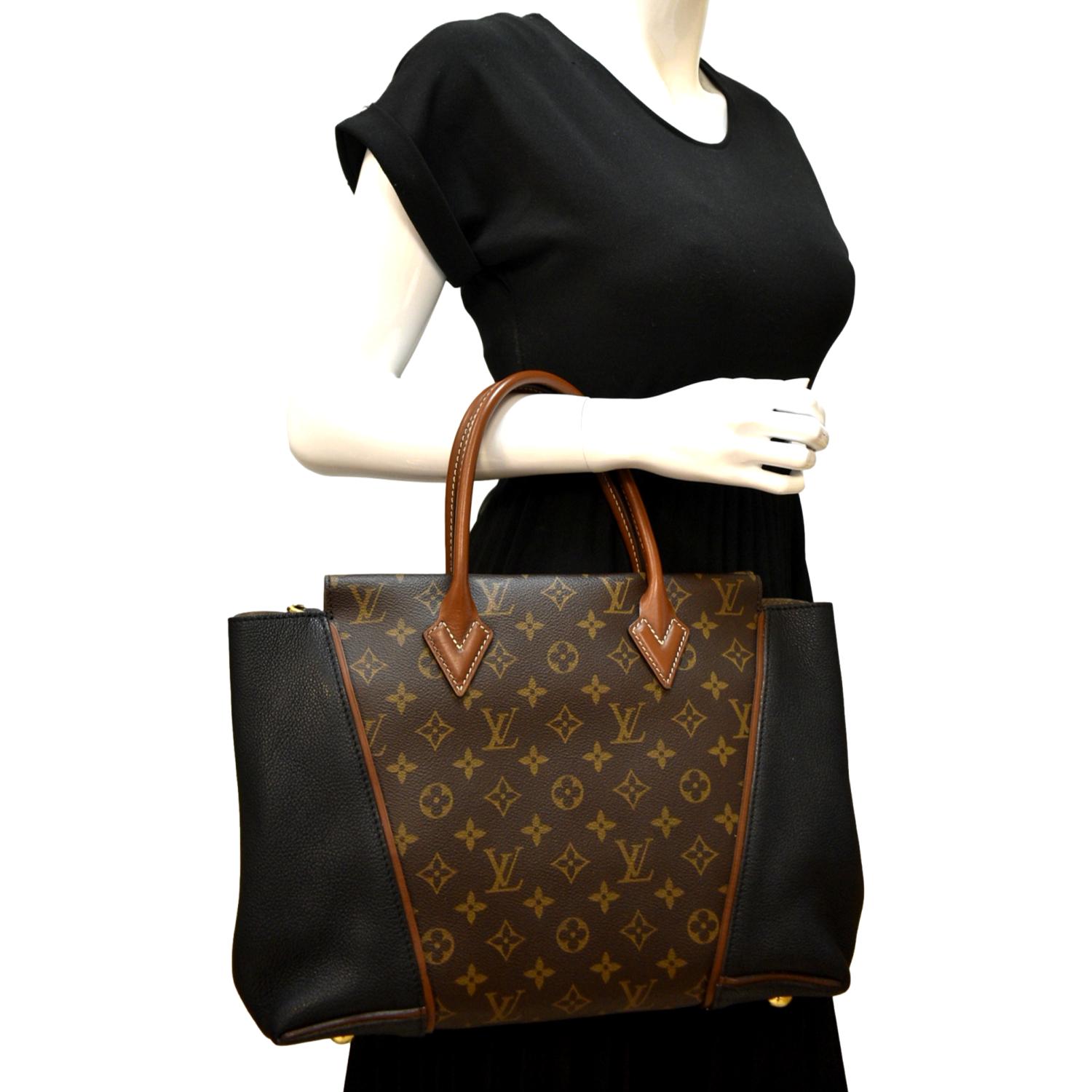 Louis Vuitton W Tote Monogram Canvas and Leather PM Brown