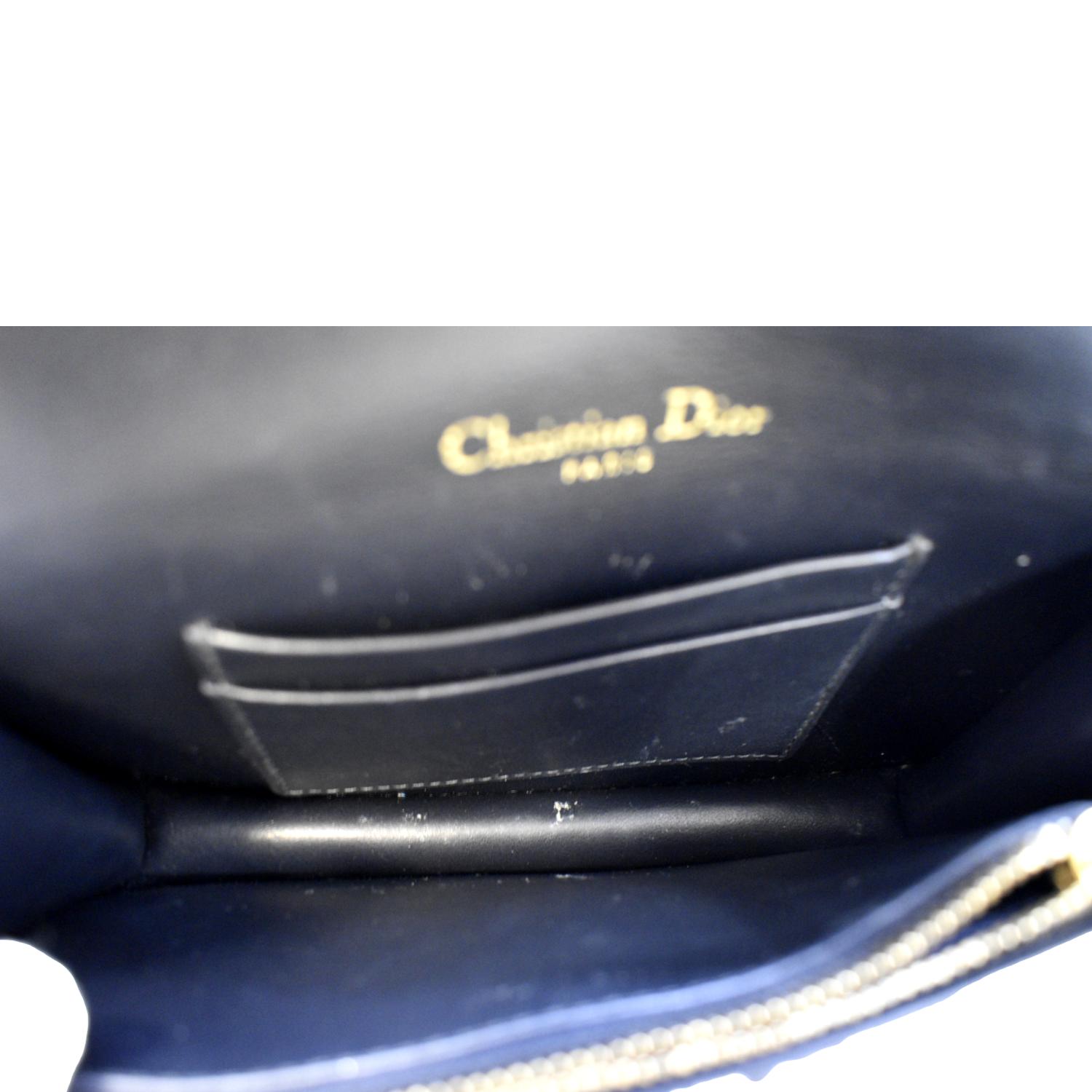 Christian Dior Saddle Belt Bag Logo Embroidered Oblique Canvas at 1stDibs