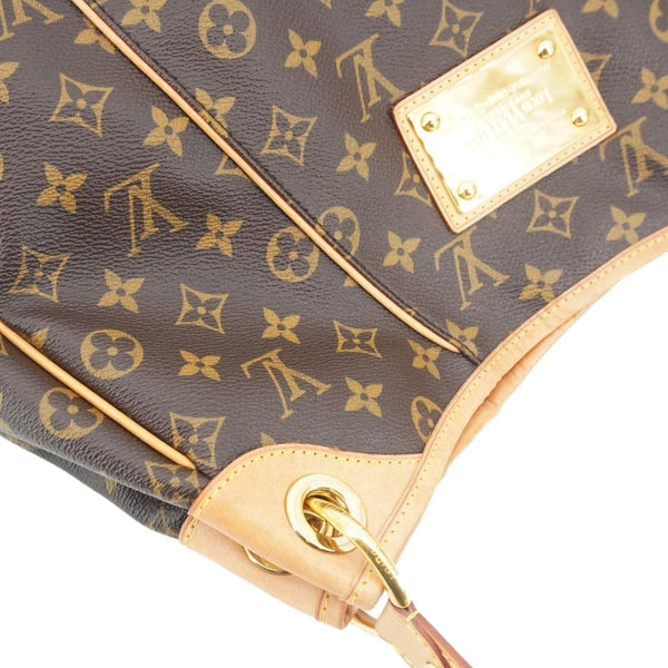 LOUIS VUITTON Galliera PM Monogram Canvas Shoulder Bag Brown