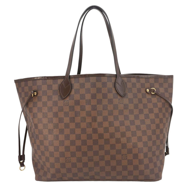 LOUIS VUITTON Neverfull GM Monogram Canvas Tote Bag Brown