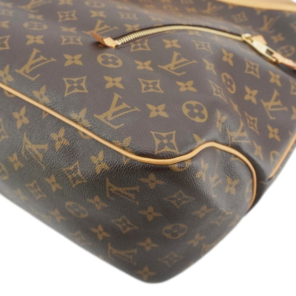 LOUIS VUITTON Delightful GM Monogram Canvas Hobo Bag Brown