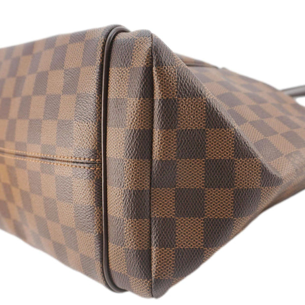 LOUIS VUITTON Totally Damier Ebene Shoulder Bag Brown