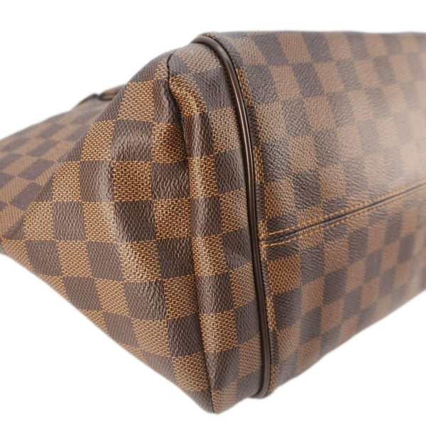 LOUIS VUITTON Totally Damier Ebene Shoulder Bag Brown