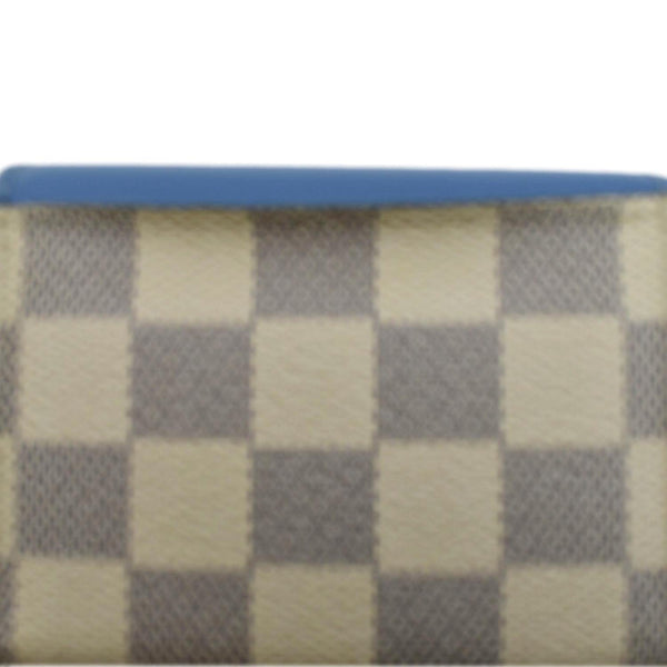 LOUIS VUITTON Zoe Damier Azur Wallet Light Blue