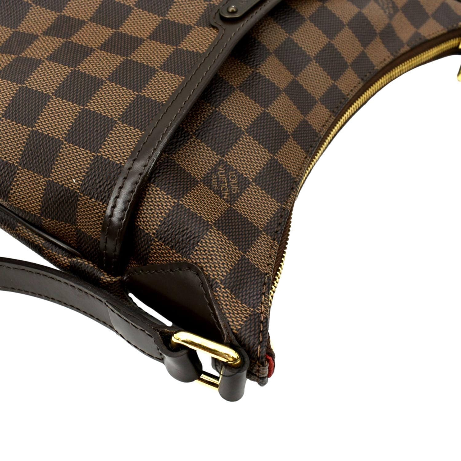 Louis Vuitton Bloomsbury Crossbody Pm Brown Damier Ébène Canvas Messenger  Bag