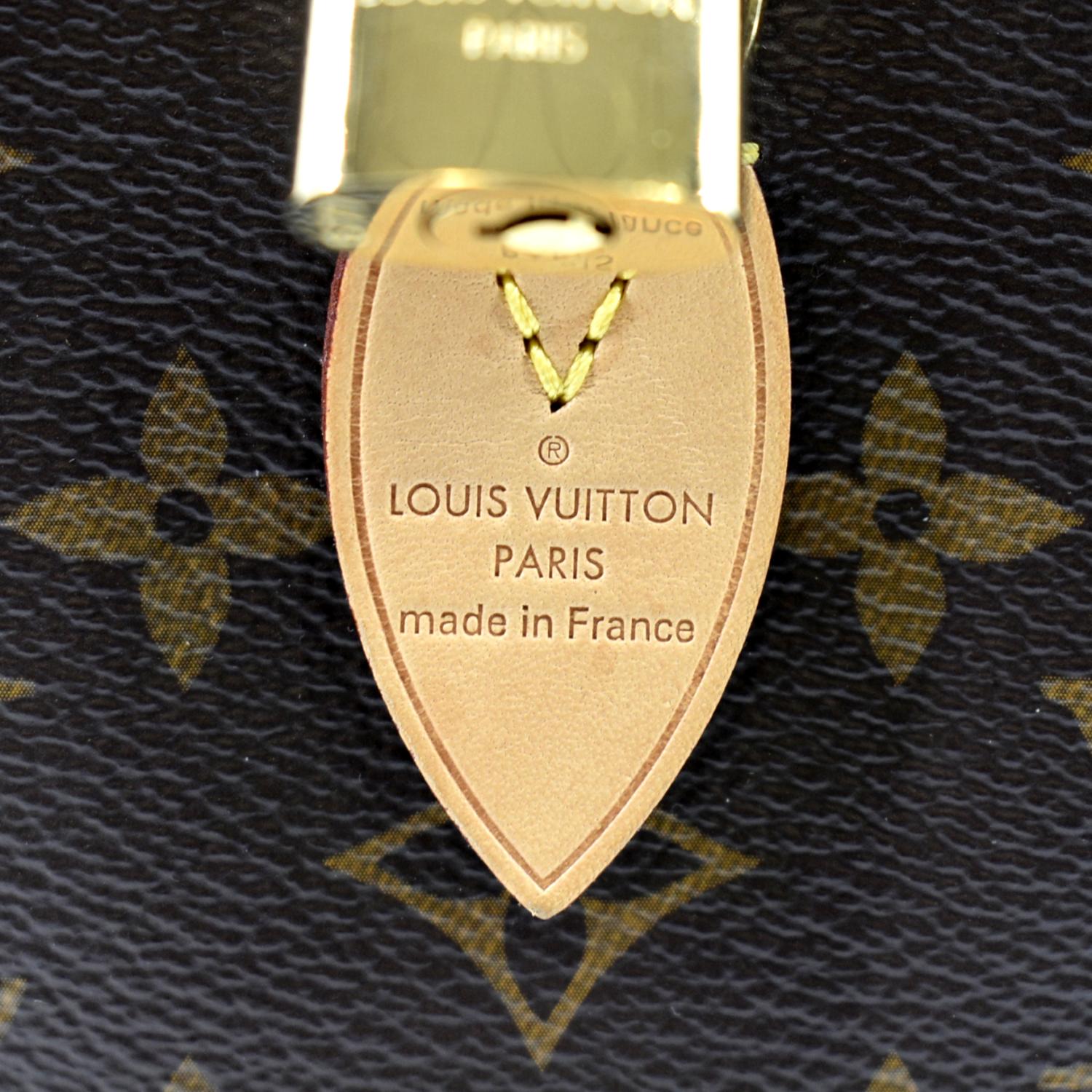 Louis Vuitton Brown Monogram Coated Canvas Speedy Bandoulière 20