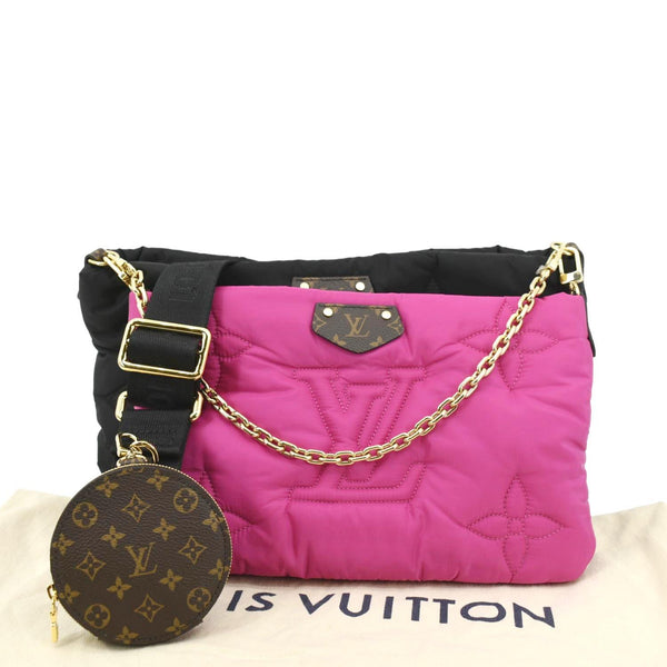 LOUIS VUITTON Maxi Multi Pochette Econyl Shoulder Bag Fuchsia