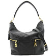 LOUIS VUITTON Melie Empreinte Leather Hobo Shoulder Bag Black