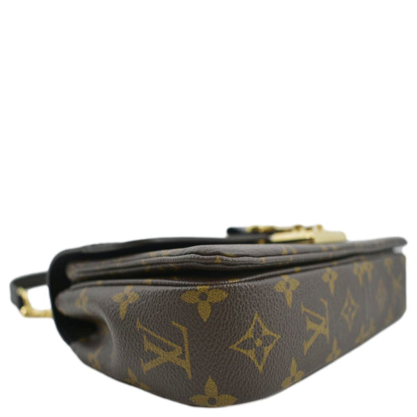 LOUIS VUITTON Marceau Monogram Canvas Shoulder Bag Black