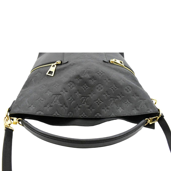 LOUIS VUITTON Melie Empreinte Leather Hobo Shoulder Bag Black