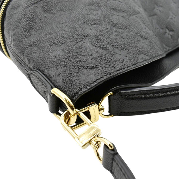 LOUIS VUITTON Melie Empreinte Leather Hobo Shoulder Bag Black