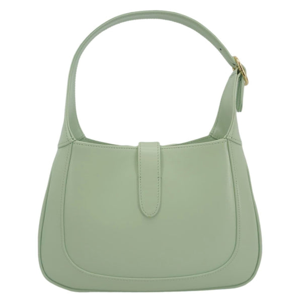 GUCCI Jackie 1961 Small Leather Hobo Bag Sage Mint 636709