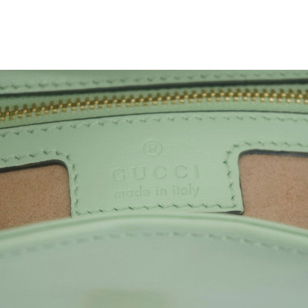 GUCCI Jackie 1961 Small Leather Hobo Bag Sage Mint 636709