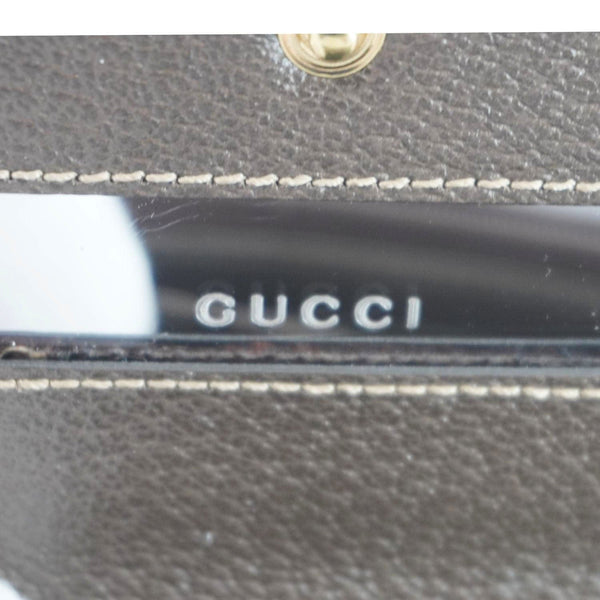 GUCCI Ophidia Web GG Supreme Canvas Chain Wallet Beige 546592