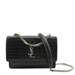 Yves Saint Laurent Sunset Leather Crossbody Bag - Front