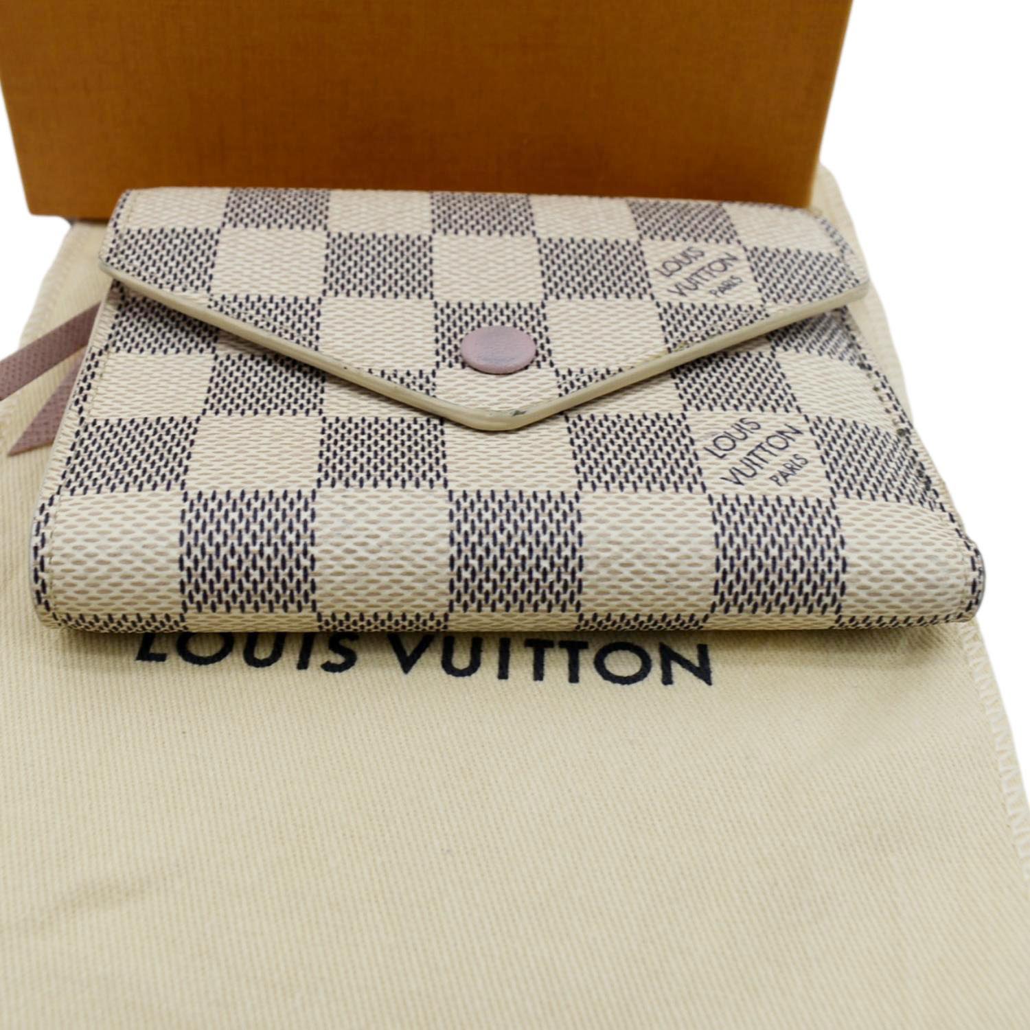 Authentic Women's Louis Vuitton Monogram Victorine Wallet w