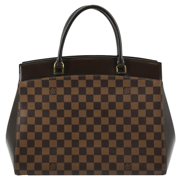 LOUIS VUITTON Rivoli MM Damier Ebene Shoulder Bag Brown