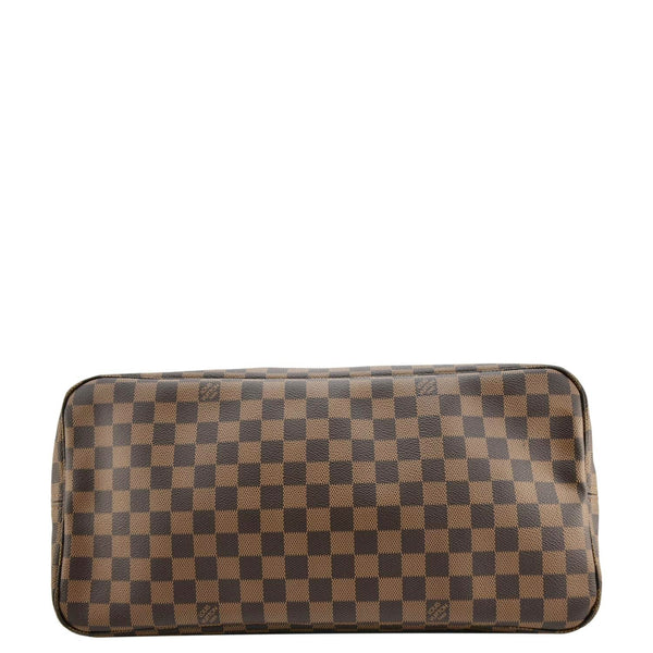 LOUIS VUITTON Neverfull GM Damier Ebene Tote Shoulder Bag Brown