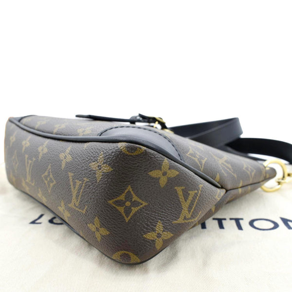 LOUIS VUITTON Odeon PM Monogram Canvas Crossbody Bag Brown