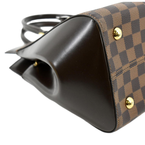 LOUIS VUITTON Rivoli MM Damier Ebene Shoulder Bag Brown