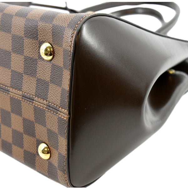 LOUIS VUITTON Rivoli MM Damier Ebene Shoulder Bag Brown