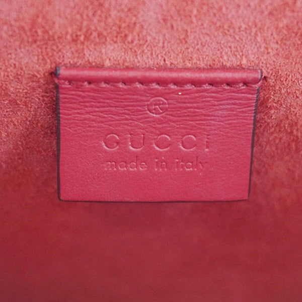 GUCCI Dionysus Small GG Supreme Canvas Shoulder Bag Beige 400249