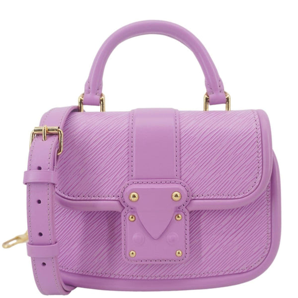 LOUIS VUITTON Hide and Seek Epi Leather Crossbody Bag Lilas Provence