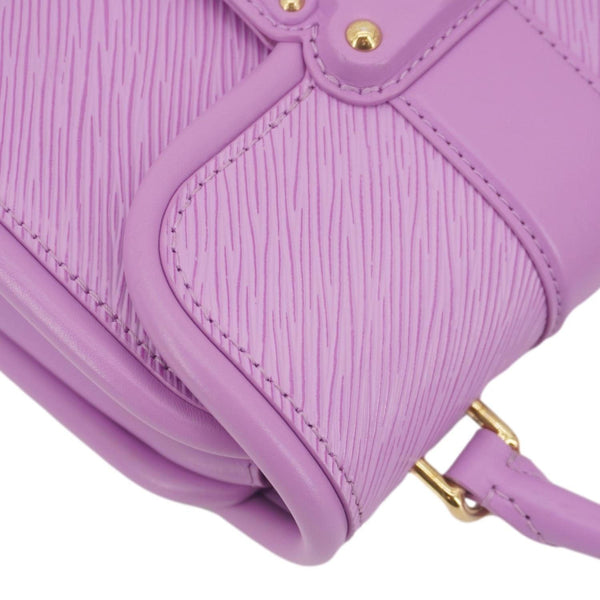 LOUIS VUITTON Hide and Seek Epi Leather Crossbody Bag Lilas Provence