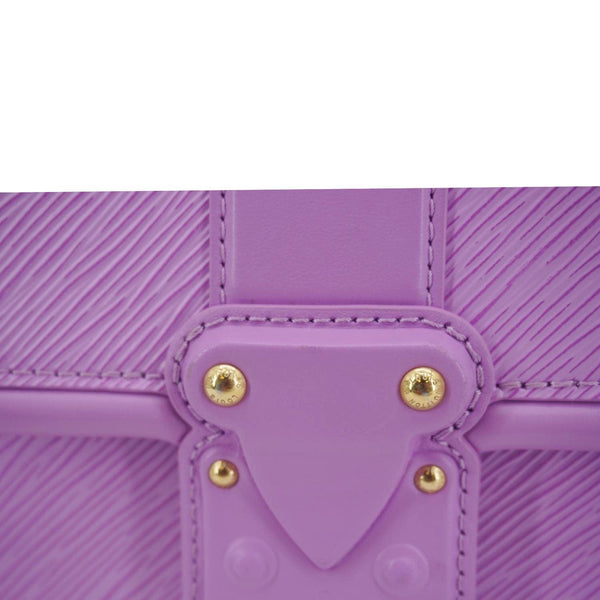 LOUIS VUITTON Hide and Seek Epi Leather Crossbody Bag Lilas Provence