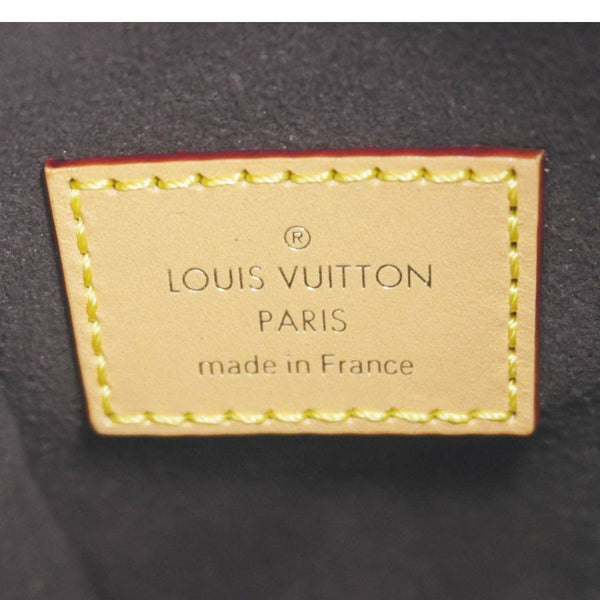 LOUIS VUITTON Side Trunk PM Monogram Canvas Tote Shoulder Bag Brown