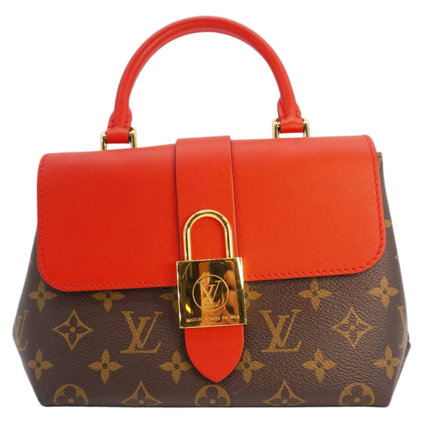 LOUIS VUITTON Locky BB Monogram Canvas Crossbody Bag Brown