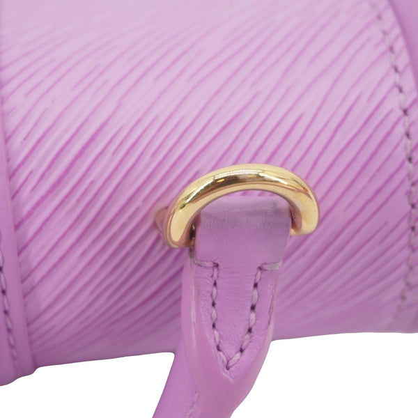 LOUIS VUITTON Hide and Seek Epi Leather Crossbody Bag Lilas Provence