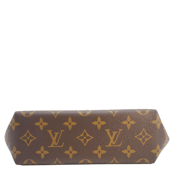 LOUIS VUITTON Locky BB Monogram Canvas Crossbody Bag Brown