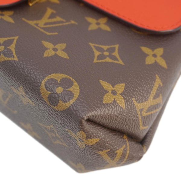 LOUIS VUITTON Locky BB Monogram Canvas Crossbody Bag Brown